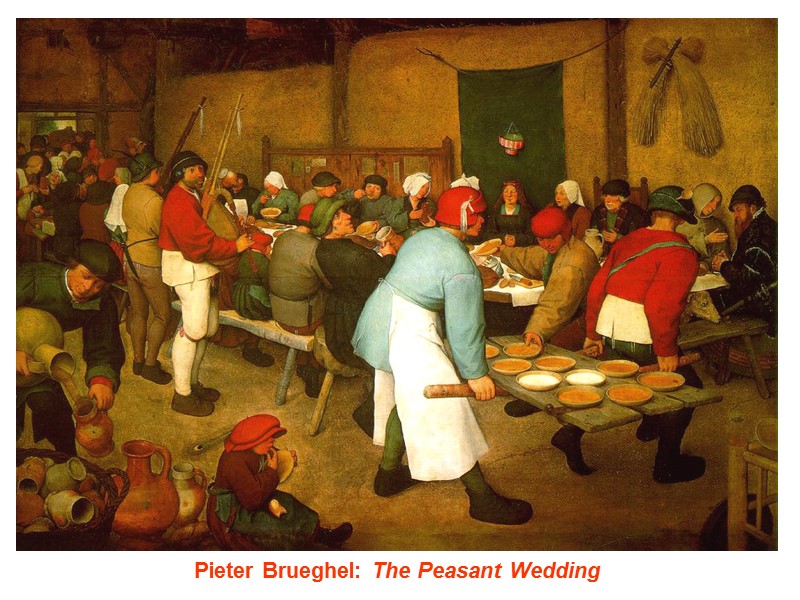 Pieter Brueghel: The Peasant Wedding